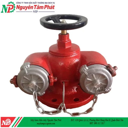 Họng tiếp nước đôi PCCC