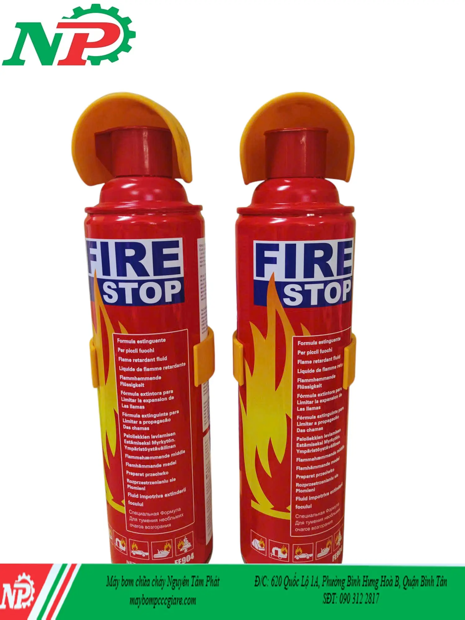 binh chua chay mini 1000ml