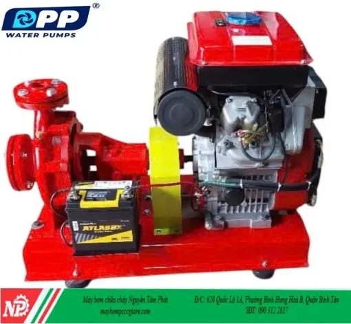 may bom chua chay diesel 15hp